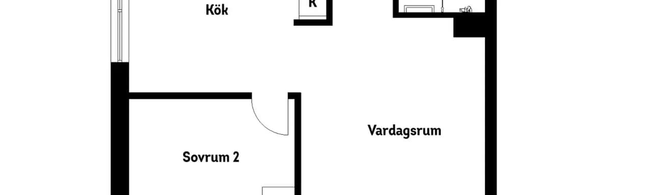 Planritning för Olles gata 17