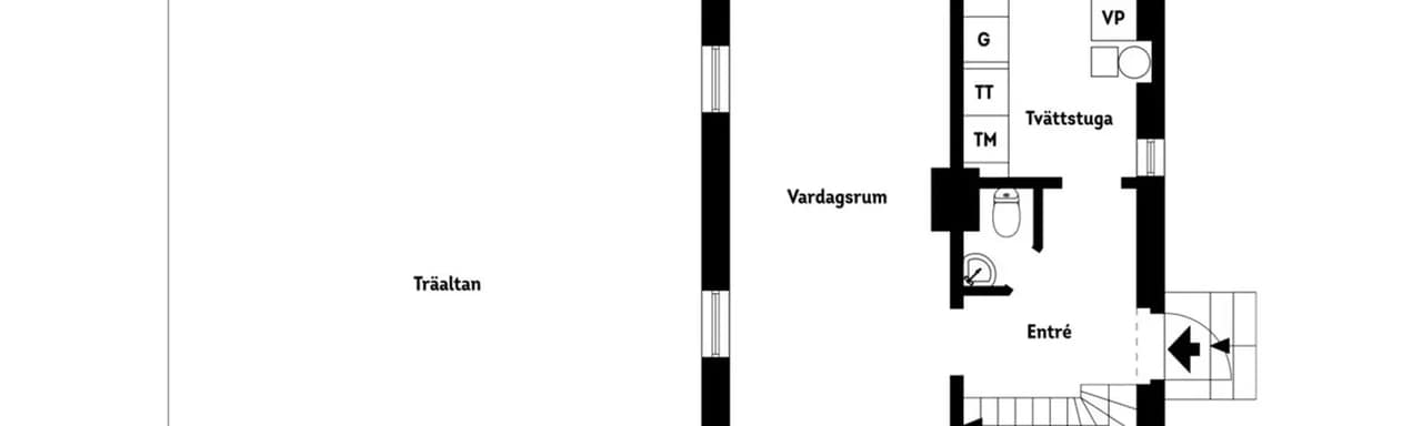 Floor plan for Lovartsvägen 271