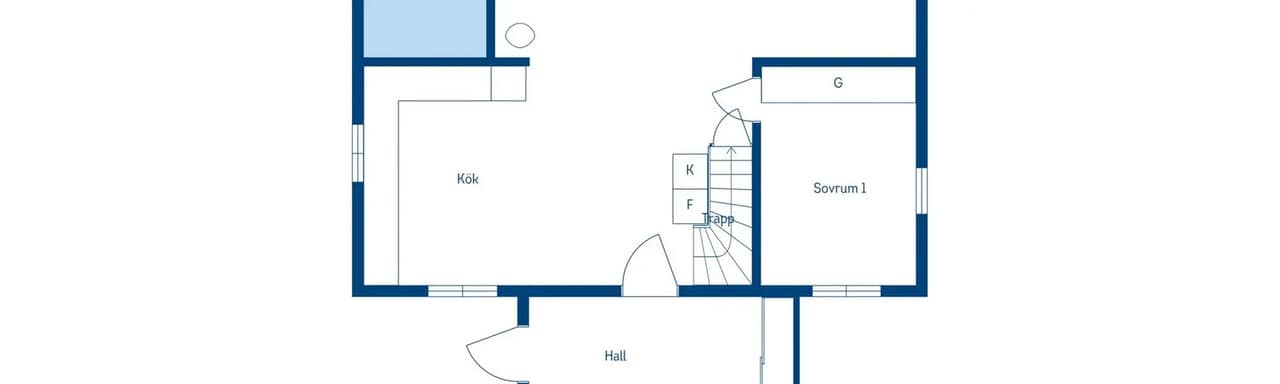 Floor plan for Gamla Falmark 36