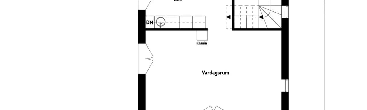 Planritning för Fröjel Frejs väg 11