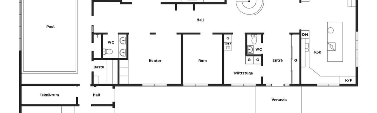 Planritning för Mariehill 428