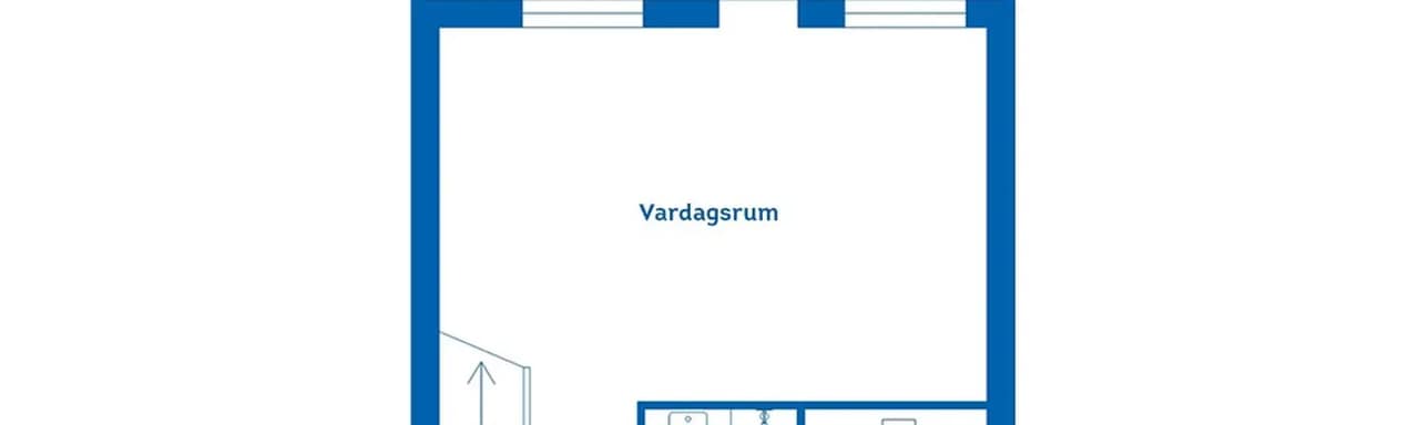 Planritning för Hälltorpsvägen 15