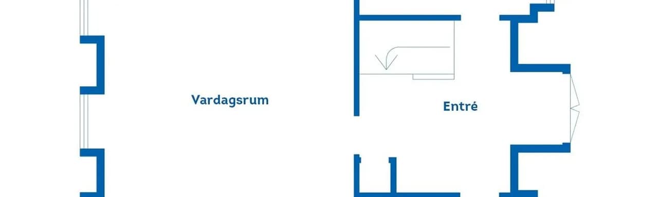 Planritning för Rone Ronehamnsvägen 3