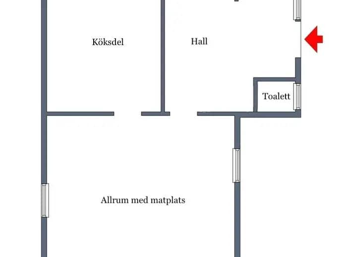 Floor plan for Brännbergsliden 144