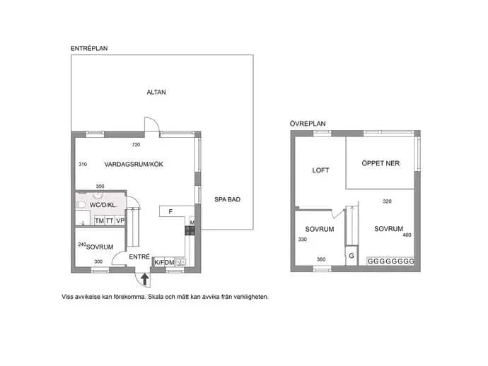 Floor plan for Hagebyslingan 11D