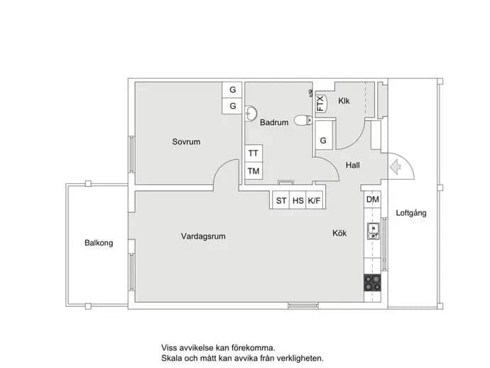Floor plan for Fidravägen 49