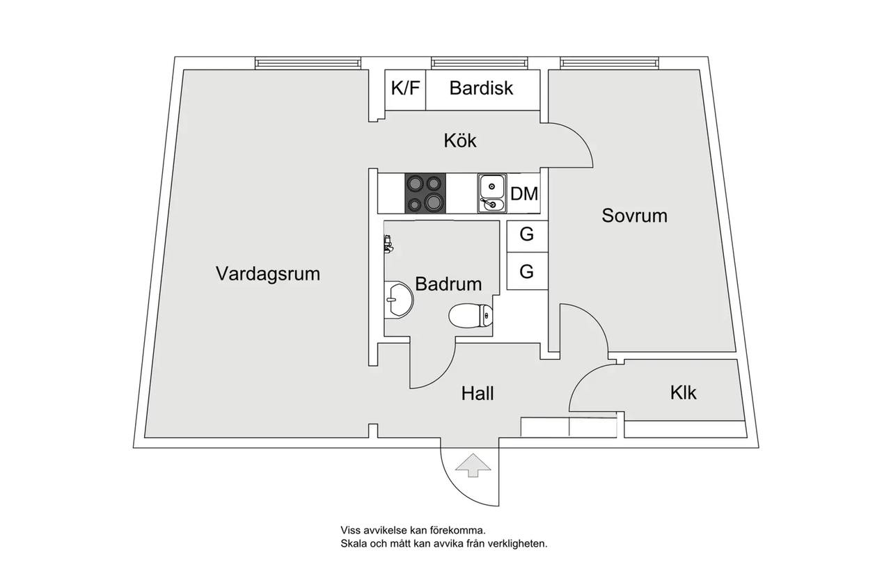 Floor plan for Tantogatan 59