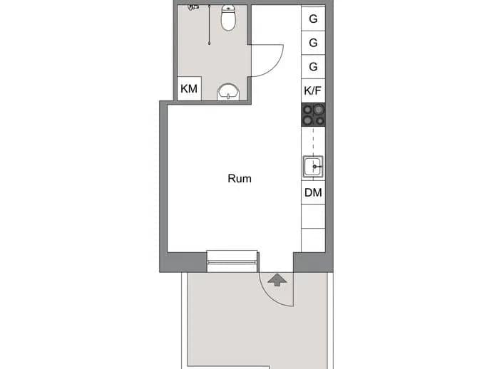 Planritning för Snörmakarvägen 35B