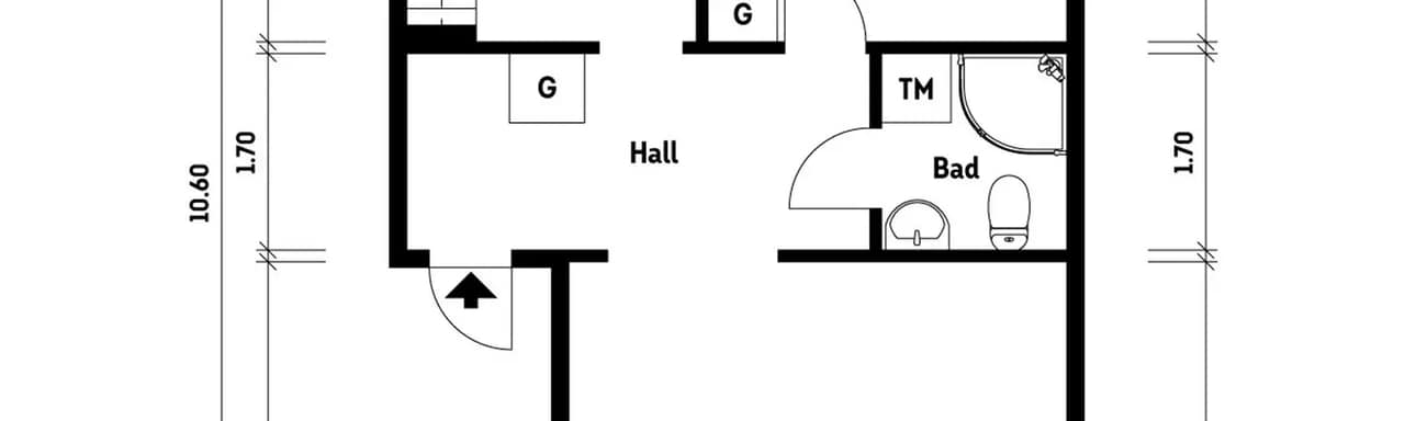 Floor plan for Hagåkersgatan 14B
