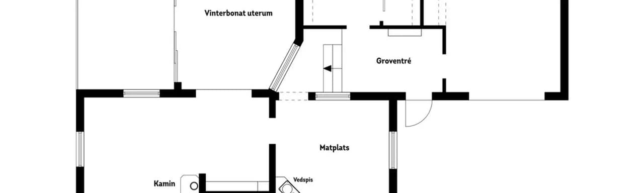 Floor plan for Vallaholmsvägen 3