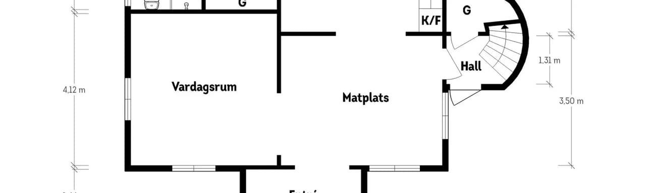 Planritning för Röd 261