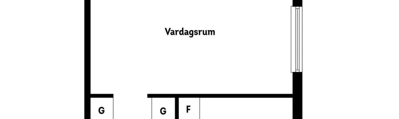 Floor plan for Värmlandsgatan 8A