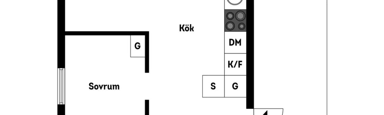 Floor plan for Betaniavägen 38