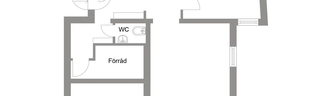 Planritning för Narvavägen 61