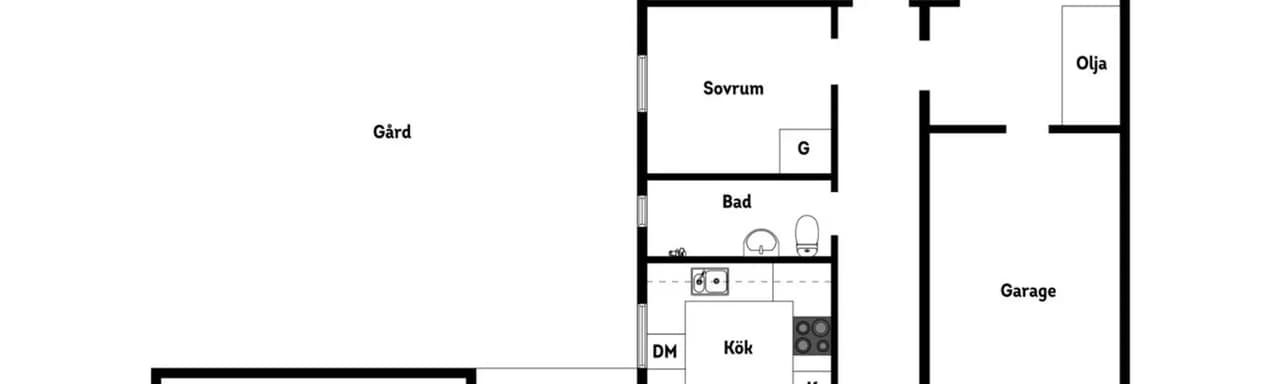 Planritning för Skyttegatan 5