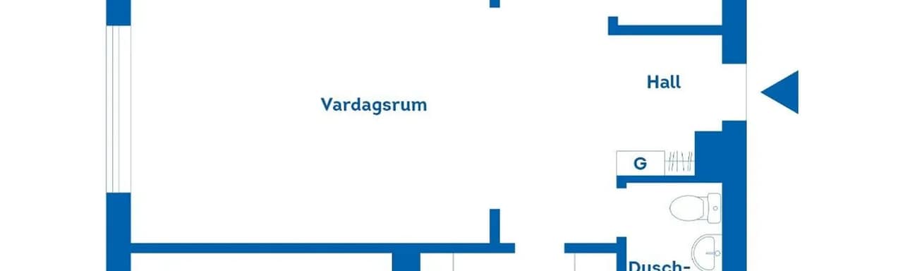 Planritning för Smedstugugatan 14