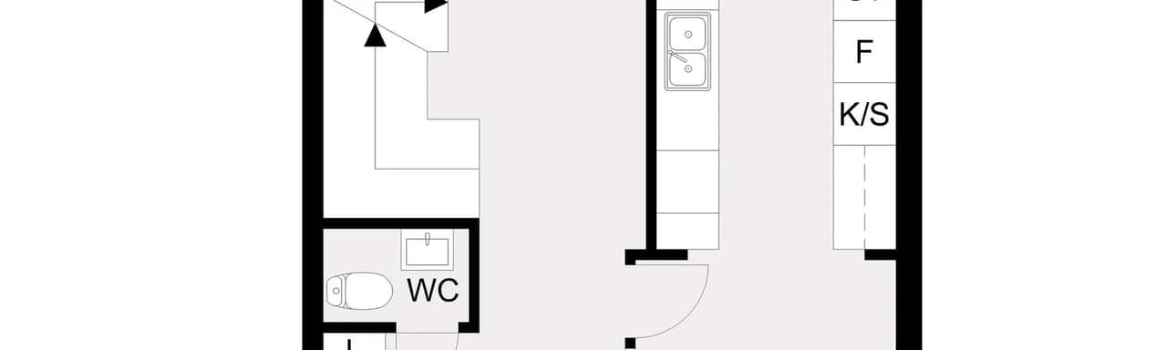 Planritning för Sofiehemsvägen 52C