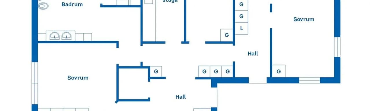 Floor plan for Malenedal 683