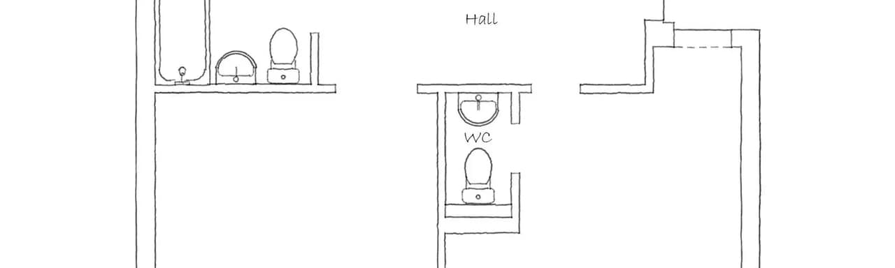 Planritning för Hällbygatan 34B