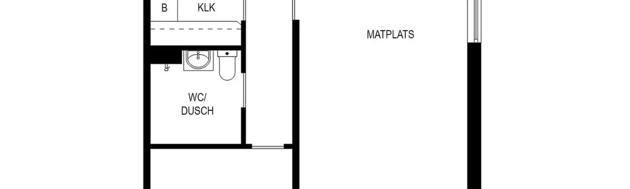 Planritning för Lomvägen 657