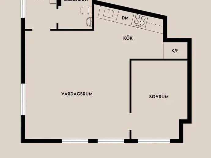 Planritning för Ekensbergsvägen 69