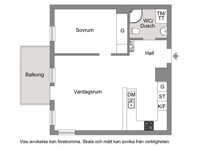 Planritning för Slåttervallsgatan 9