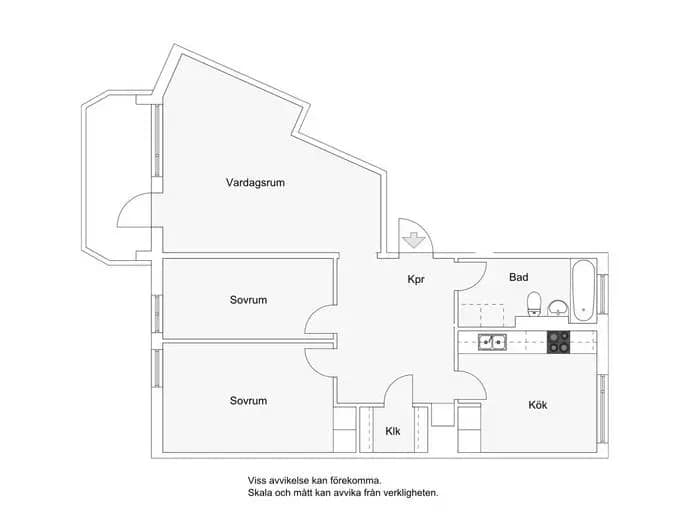 Floor plan for Dalgränd 66