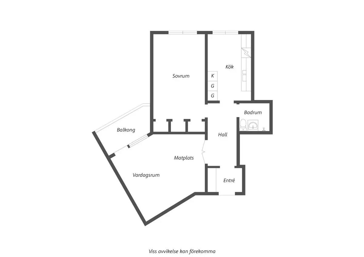 Floor plan for Fjällstigen 35