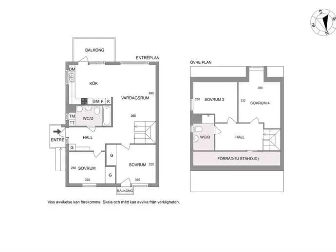 Floor plan for Hageby Allé 19B