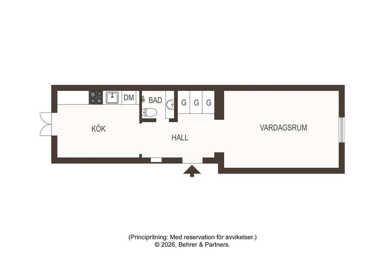 Planritning för Brahegatan 62