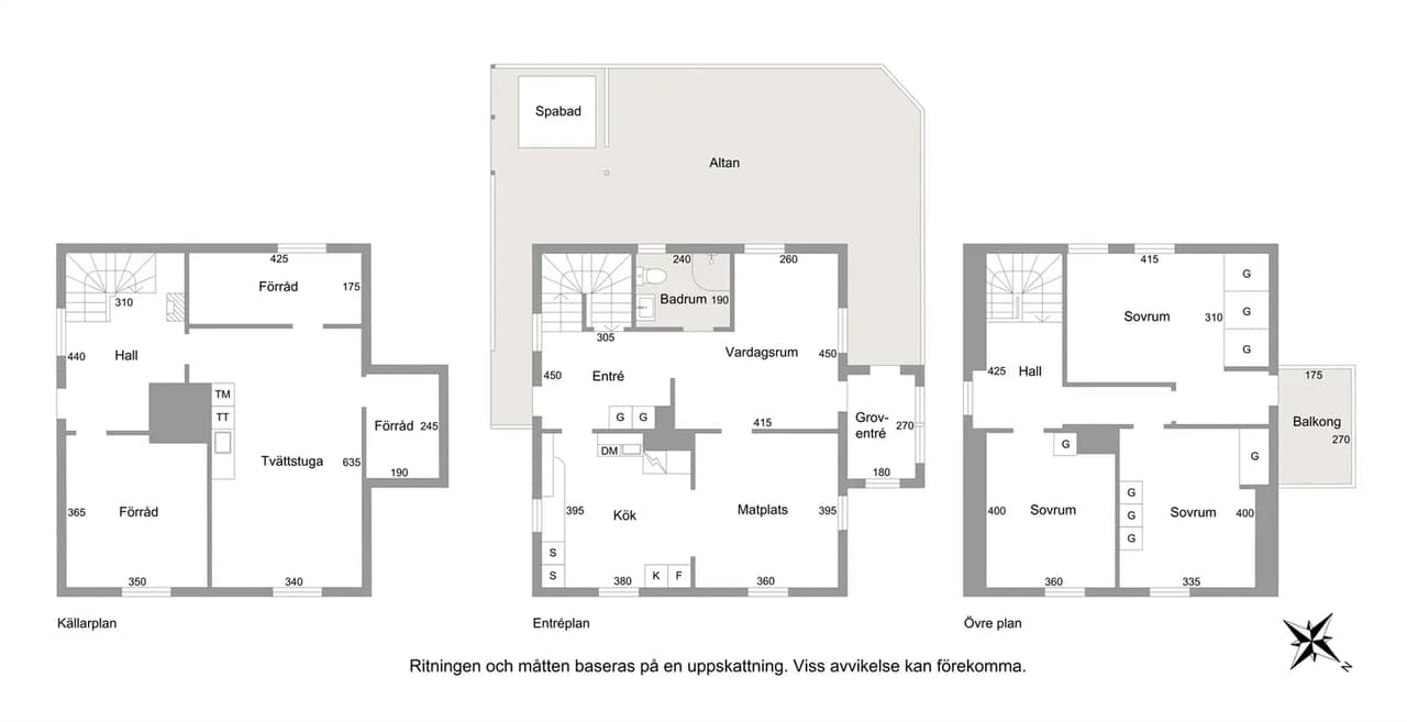 Planritning för Hållsunga 150