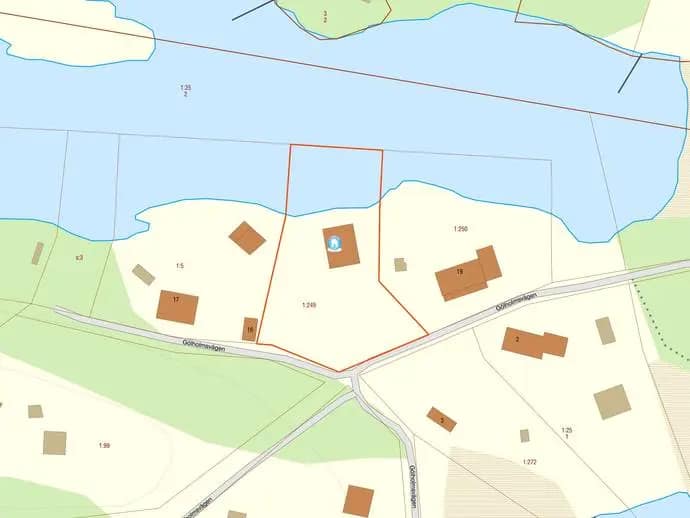 Floor plan for Västra Femöre Tallholmen 18