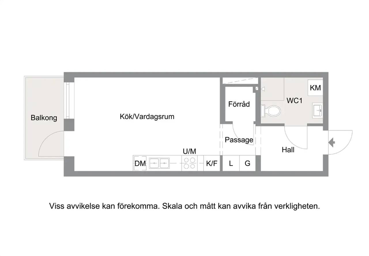 Floor plan for Neptunigatan 75