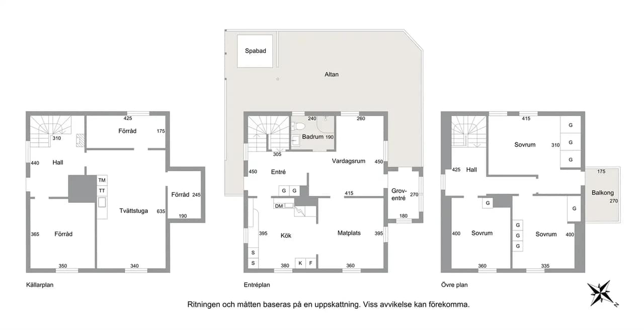 Floor plan for Hållsunga 150