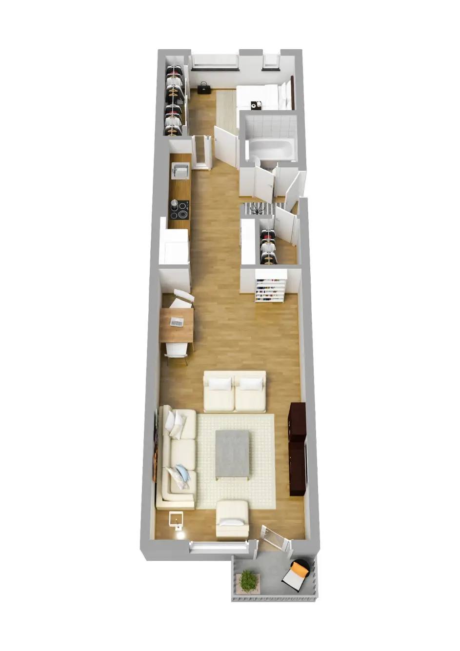 Floor plan for Norra Skolgatan 13