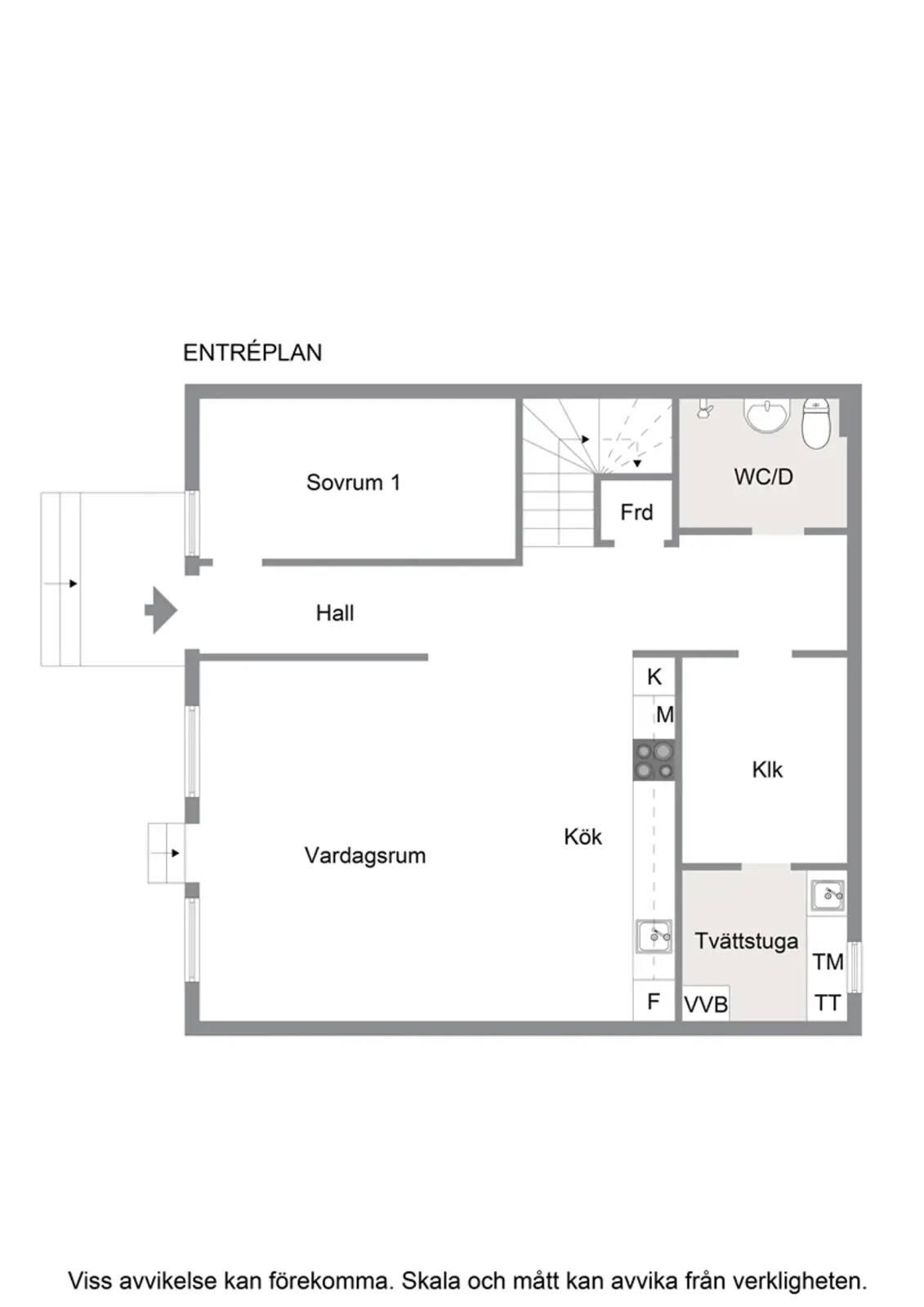 Planritning för Edelundavägen 28