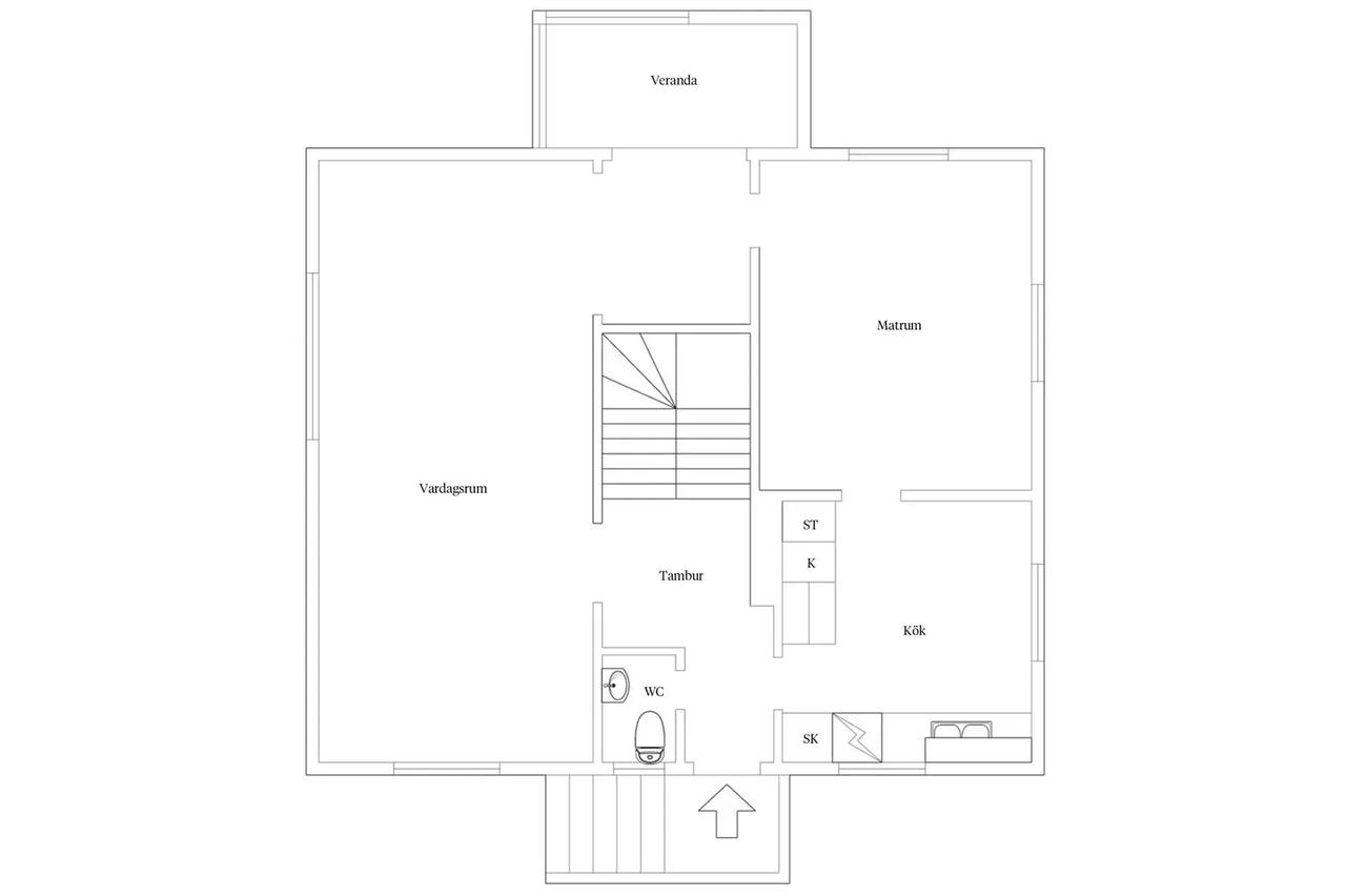 Floor plan for Schalinsgatan 7