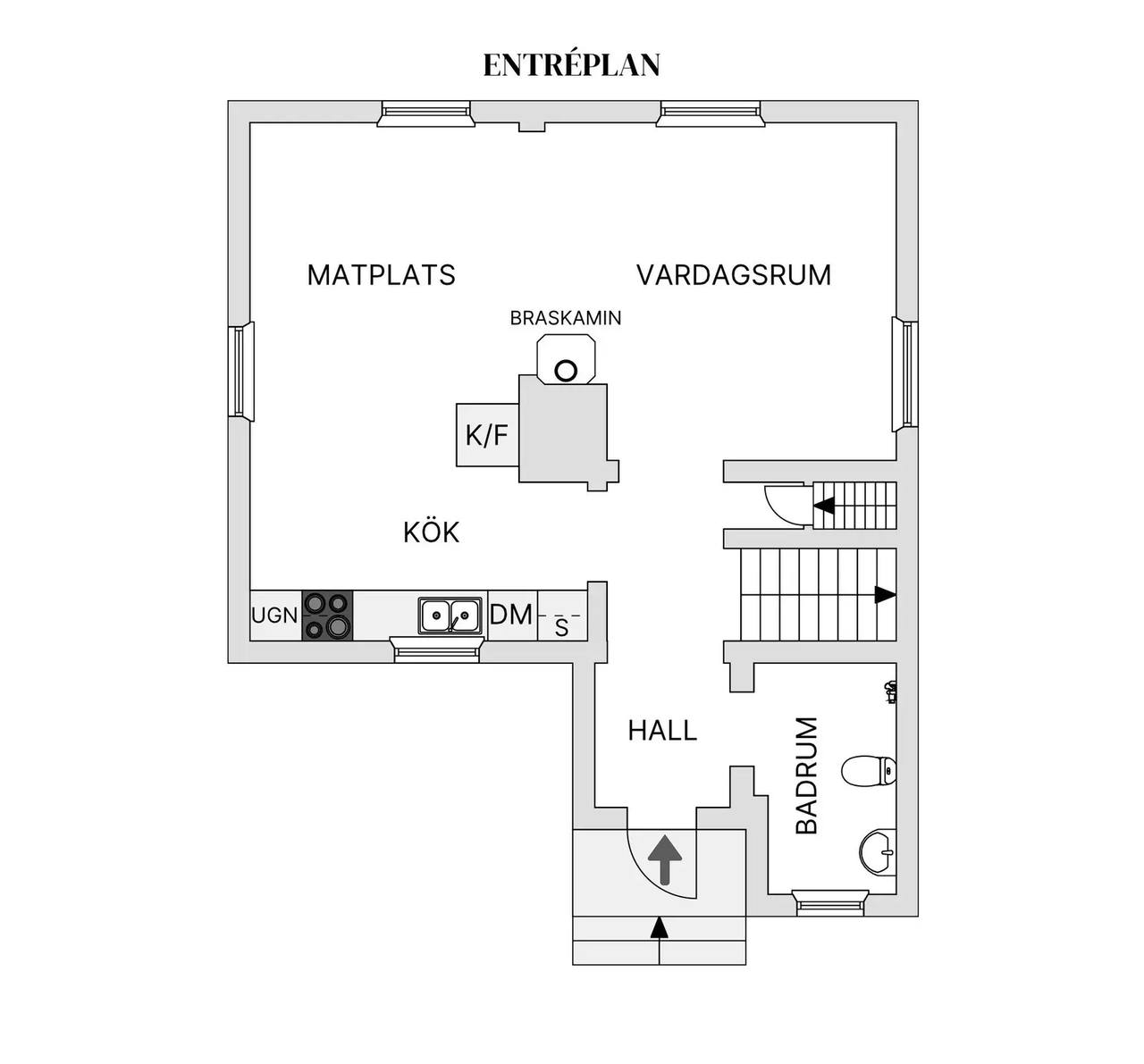 Floor plan for Fansen 302