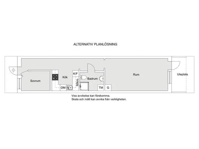 Floor plan for Värmdövägen 629