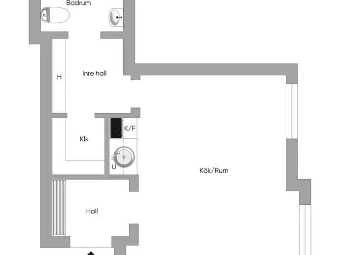 Planritning för Finnbergsvägen 30
