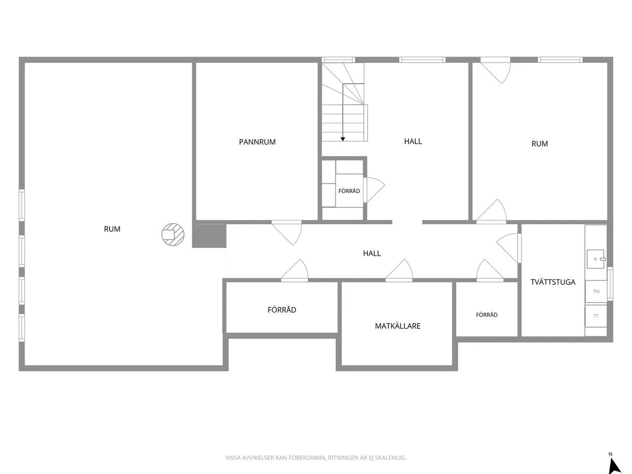 Floor plan for Kristallvägen 5
