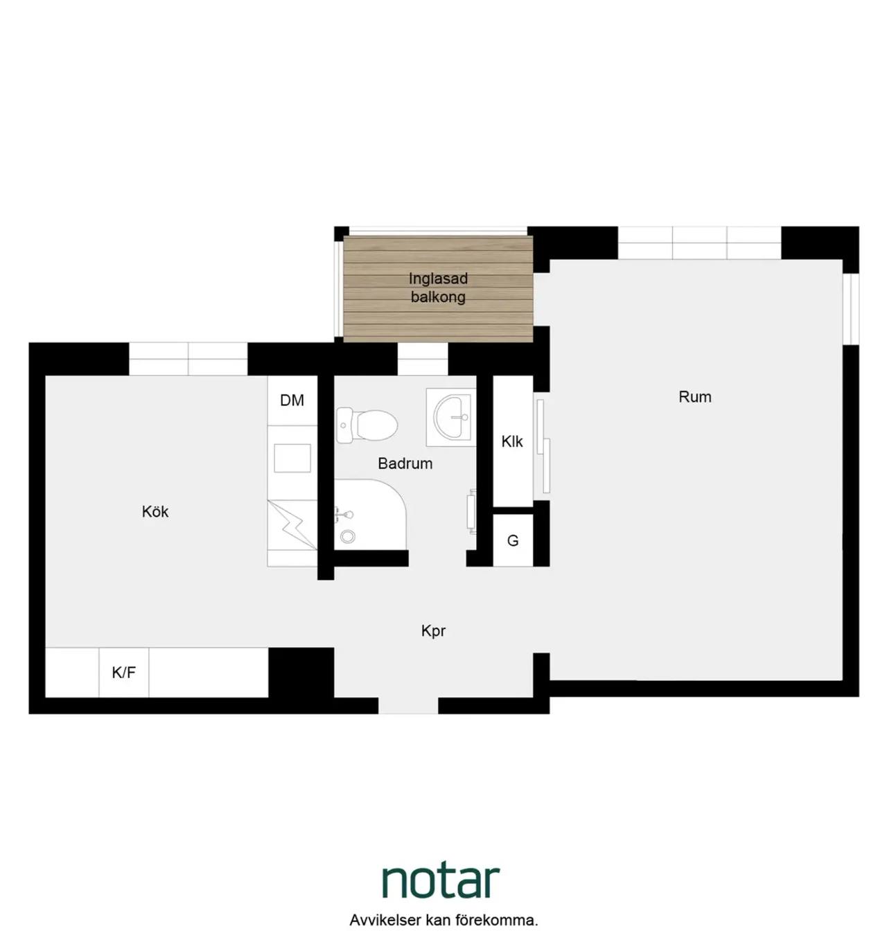 Floor plan for Vikingavägen 7