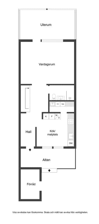 Planritning för Rambogatan 208