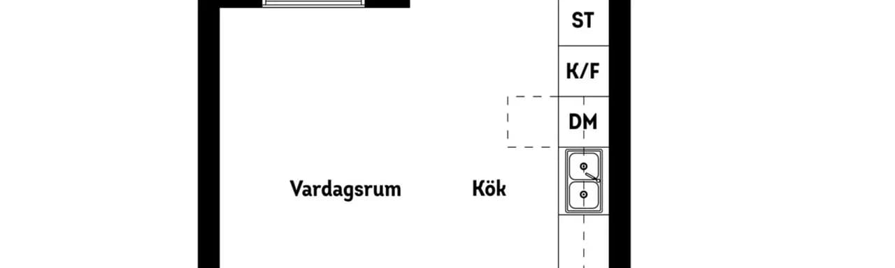 Floor plan for Karlsdalsallén 47C
