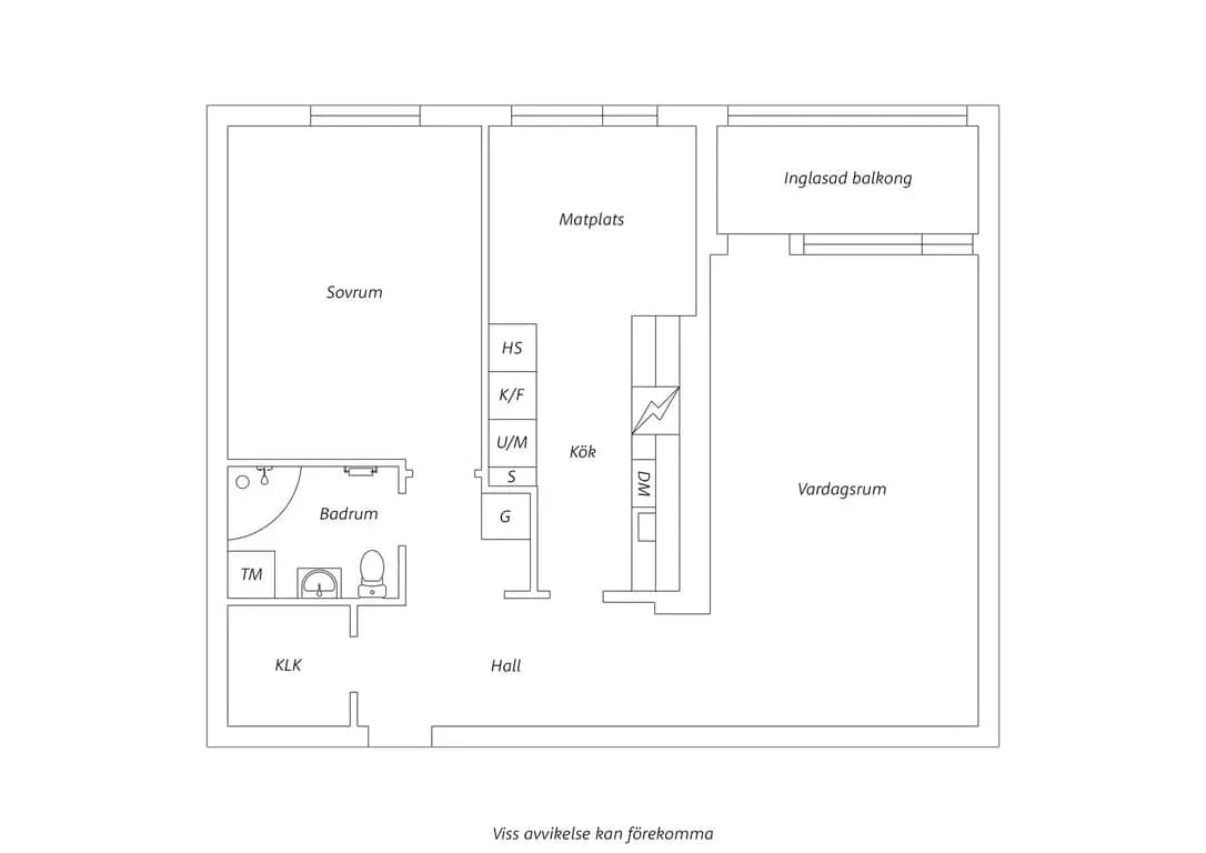Planritning för Kristian II:s väg 16C
