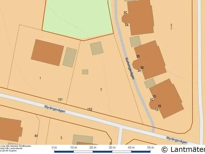 Floor plan for Myrängsvägen 153