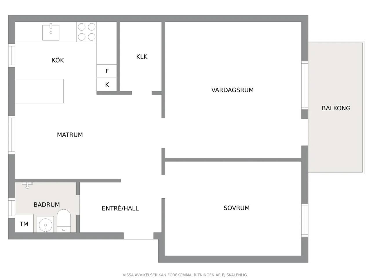 Floor plan for Tomteplatsen 8 A