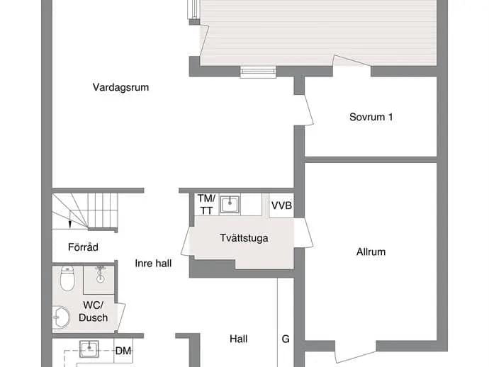 Floor plan for Väpplingvägen 31