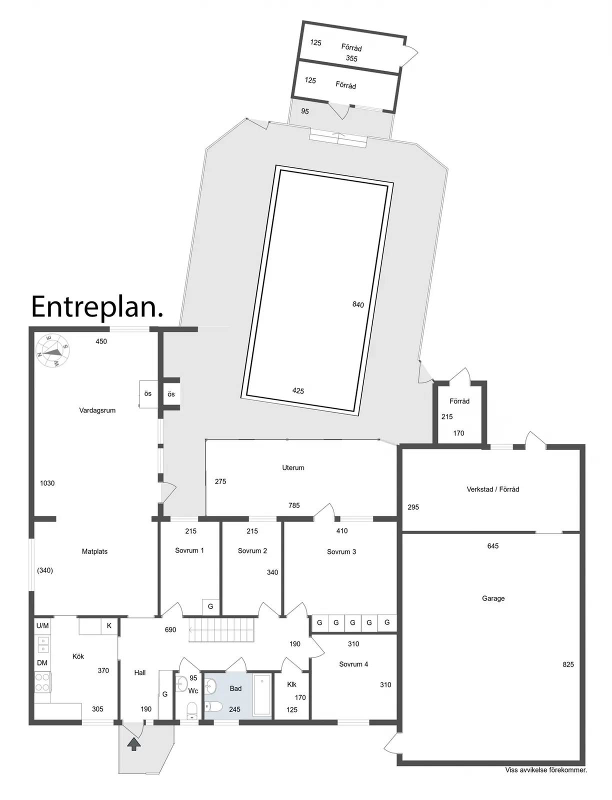 Floor plan for Scheelevägen 37