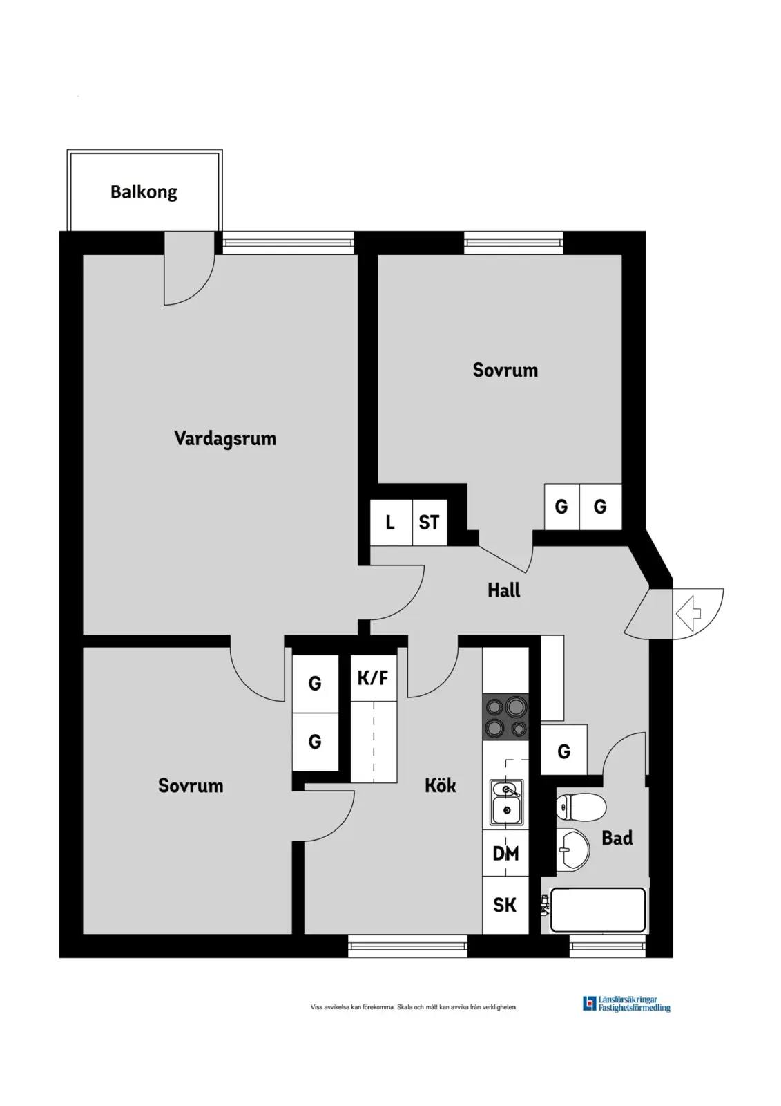 Floor plan for Rusthållarvägen 141